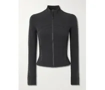 Define Verkürzte Jacke Aus Nulu™-material - Schwarz