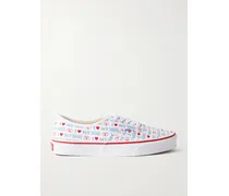 Vans Authentic Sneakers Aus Bedrucktem Canvas - Pink