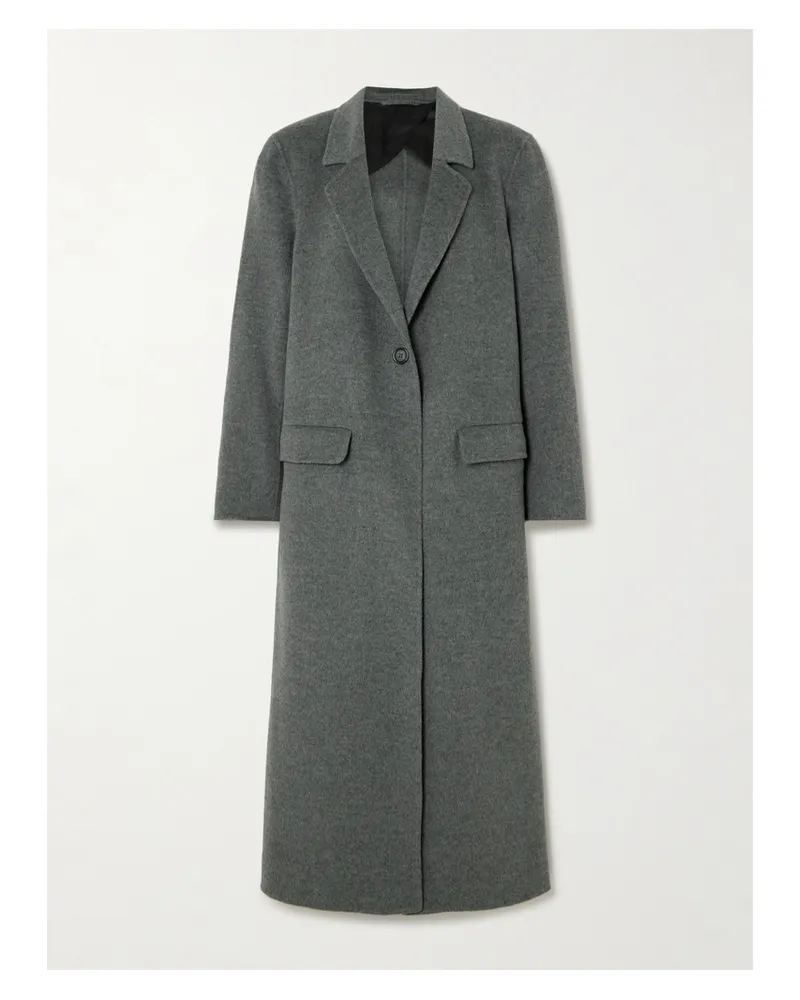 Totême Wollmantel - Grau Grau