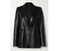 Belmonde Blazer Aus Leder - Schwarz