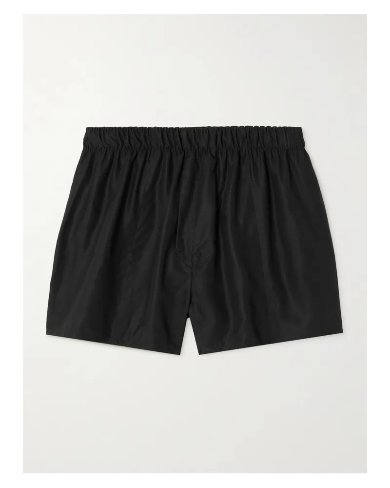 CDLP Tencel™️ Lyocell Pajama Shorts - Black Black