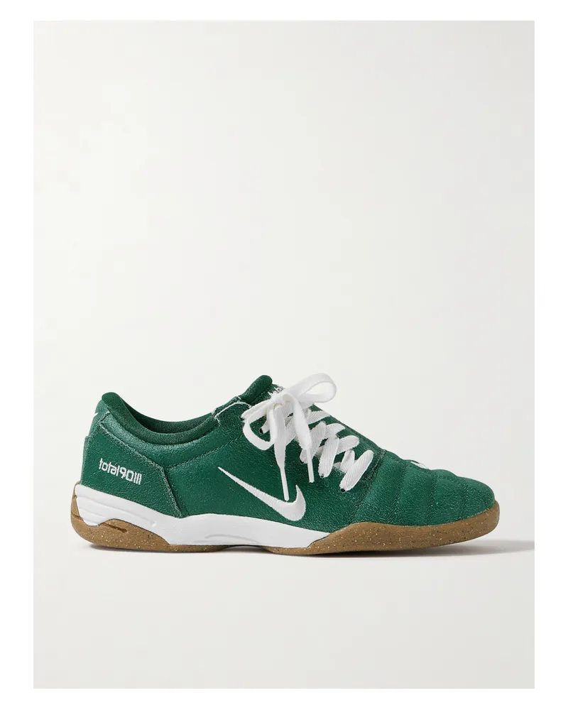 Nike Total 90 Sneakers Aus Craquelé-leder - Grün Grün