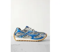Orbit Sneakers Aus Mesh, Netzmaterial Und Gummi In Metallic-optik - Neutral