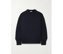 Ophelia Pullover Aus Einer Woll-kaschmirmischung - Blau