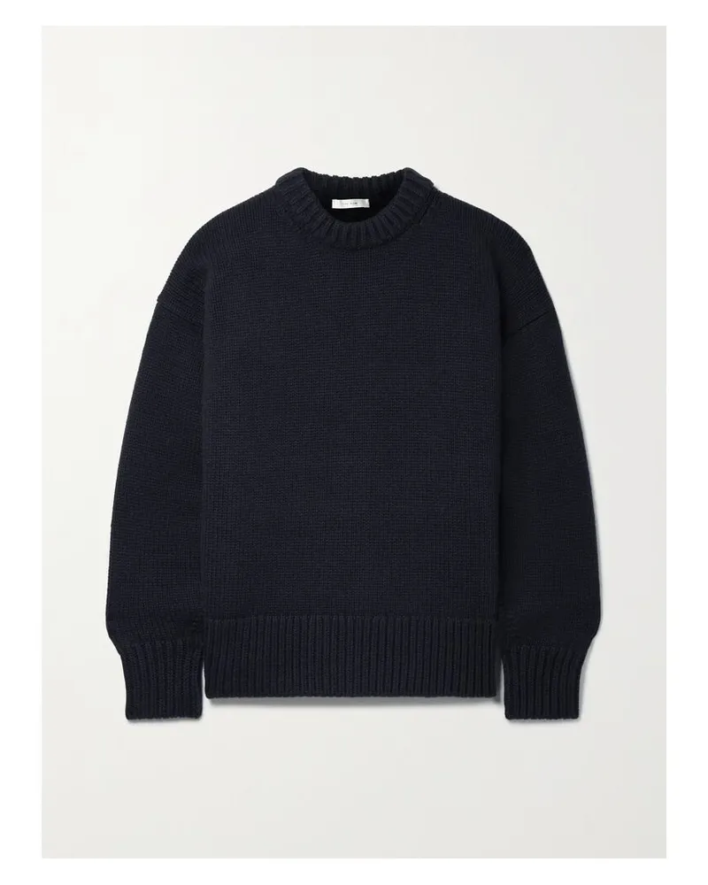 The Row Ophelia Pullover Aus Einer Woll-kaschmirmischung - Blau Blau