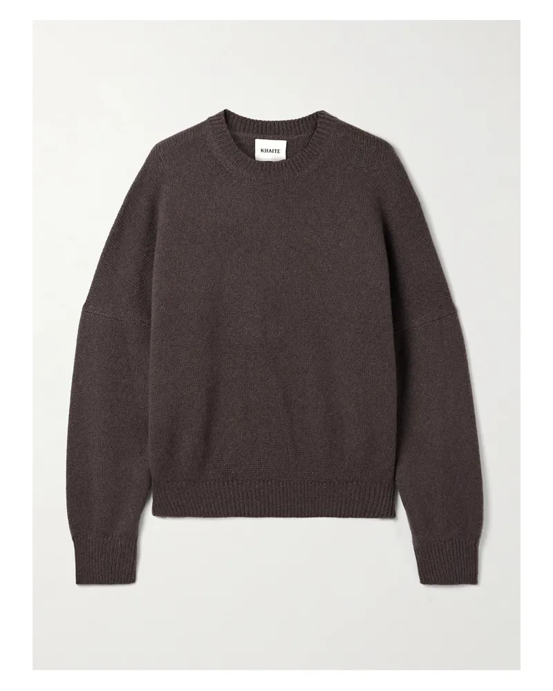 KHAITE Margaux Oversized-kaschmirpullover - Braun Braun
