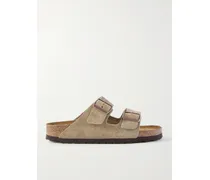 Arizona Suede Sandals - Brown