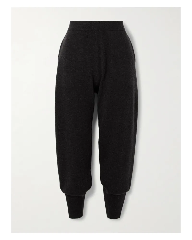 Frame Denim Jogginghose Aus Einer Kaschmirmischung - Schwarz Schwarz