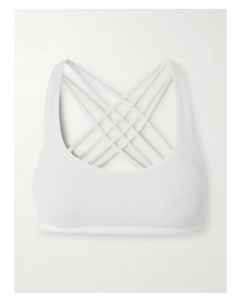 LULULEMON Free To Be Sport-bh Aus Luxtreme™-material - Weiß Weiß
