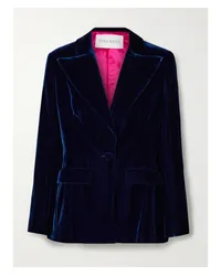 Nina Ricci Blazer aus Samt Blau