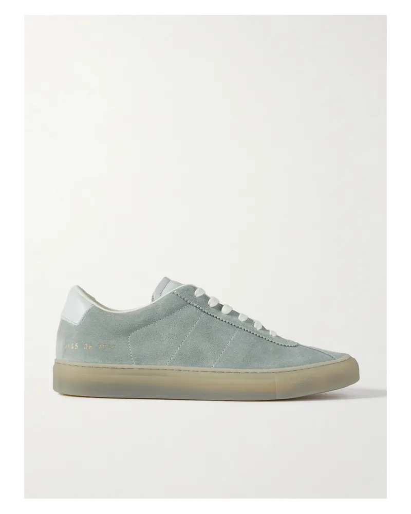 Common Projects Tennis 70 Sneakers Aus Veloursleder Mit Lederbesätzen - Grau Grau