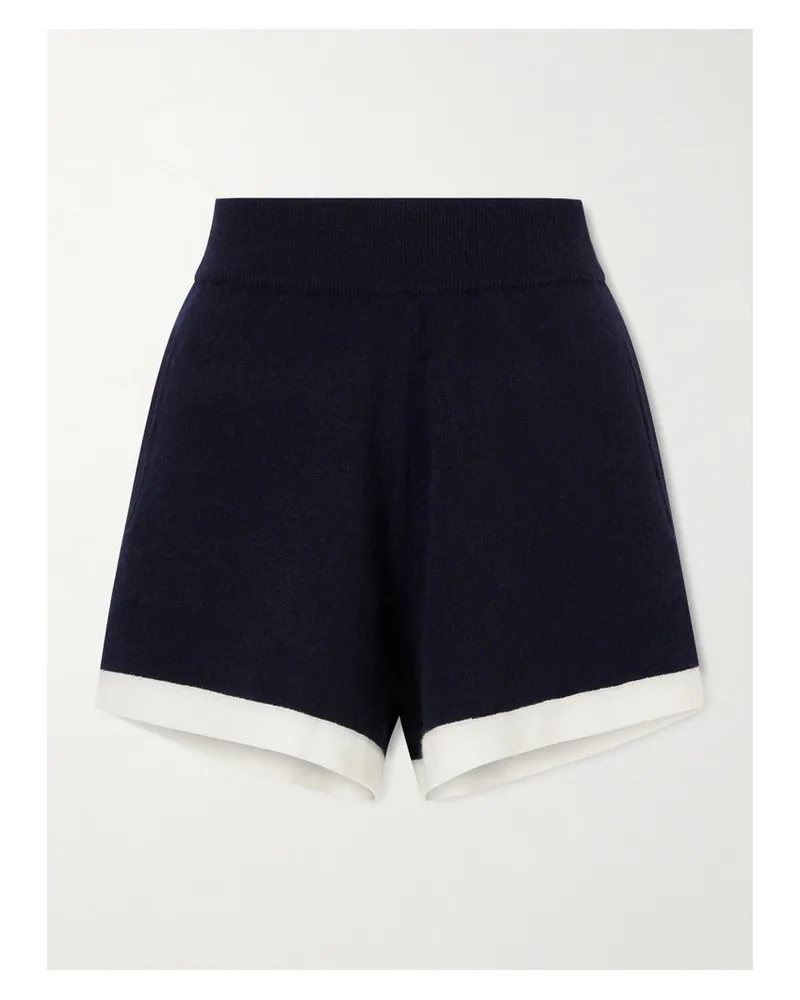 ALLUDE Cashmere Shorts - Black Black