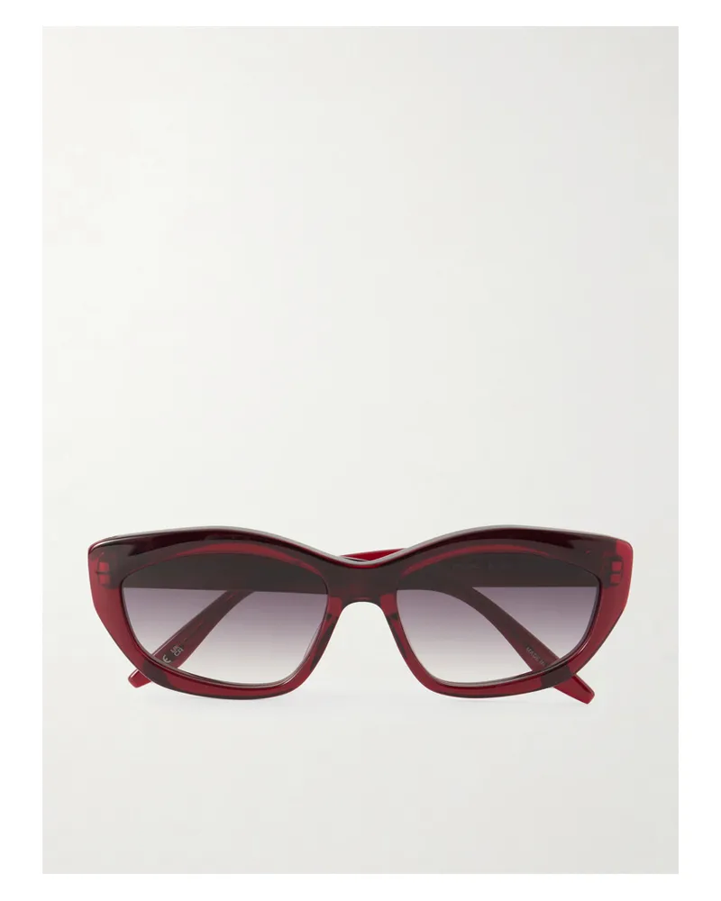 Barton Perreira Bessie Cat-eye Acetate Sunglasses - Red Red