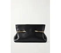 Pinch Leather Clutch - Black