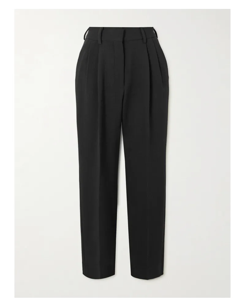 Blazé Milano Bundfaltenhose Schwarz