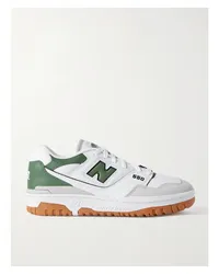 New Balance 550 Sneakers aus Leder und Mesh Weiß