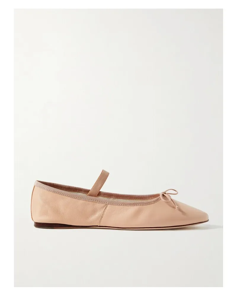 Loeffler Randall Leonie Ballerinas Aus Leder - Pink Pink