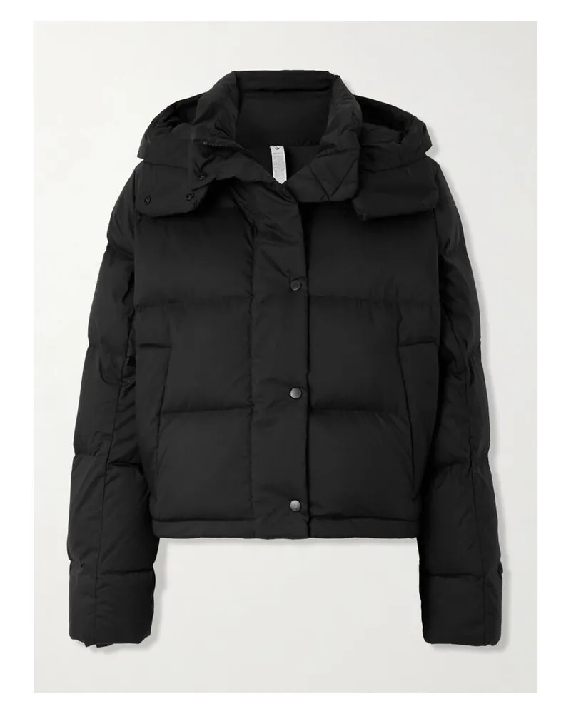 LULULEMON Wunder Puff Daunenjacke Aus Gestepptem, Recyceltem Softmatte™-material - Schwarz Schwarz