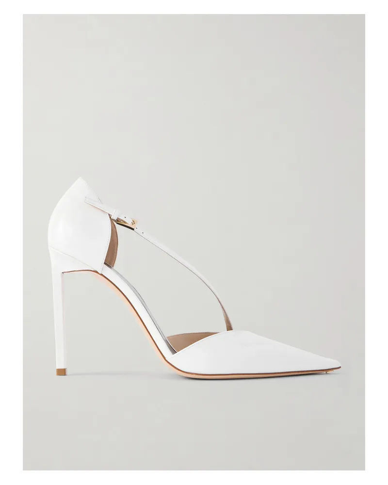 Tom Ford Patent-leather Pumps - White White