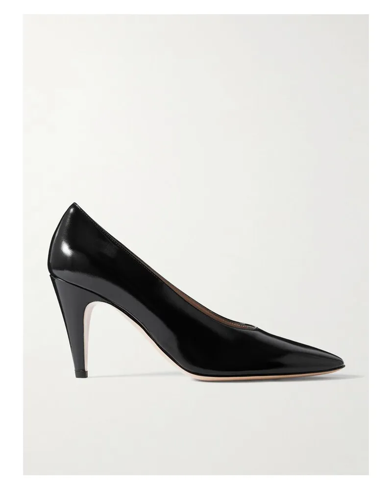 Gianvito Rossi Amelia 85 Pumps Aus Lackleder - Schwarz Schwarz