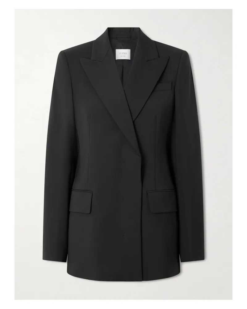 SPORTMAX Spxfate Blazer Aus Wolle - Schwarz Schwarz