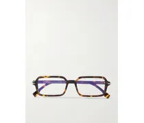 Selleria Rectangle-frame Tortoiseshell Acetate Optical Glasses