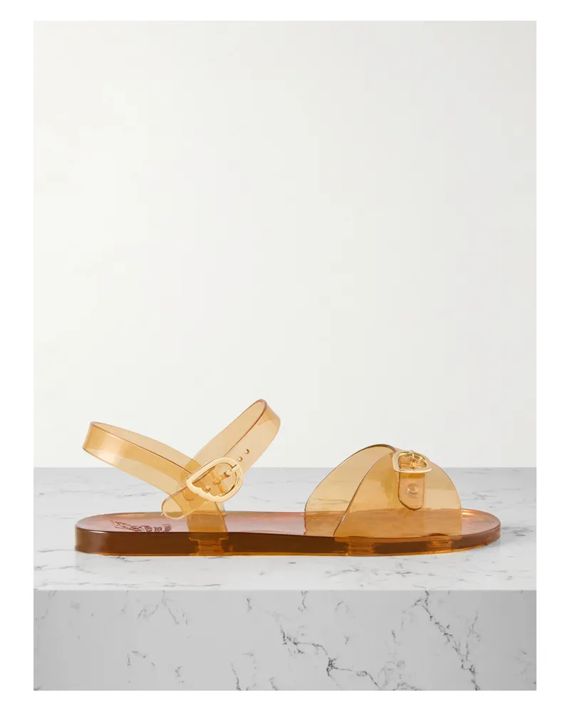 Ancient Greek Sandals Irini Recycled-pvc Slingback Sandals - Brown Brown