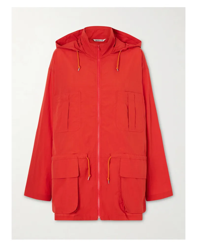 AURALEE Cotton Jacket - Red Red