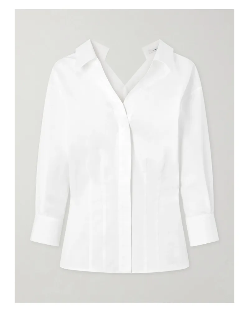 Givenchy Hemd Aus Baumwollpopeline - Weiß Weiß