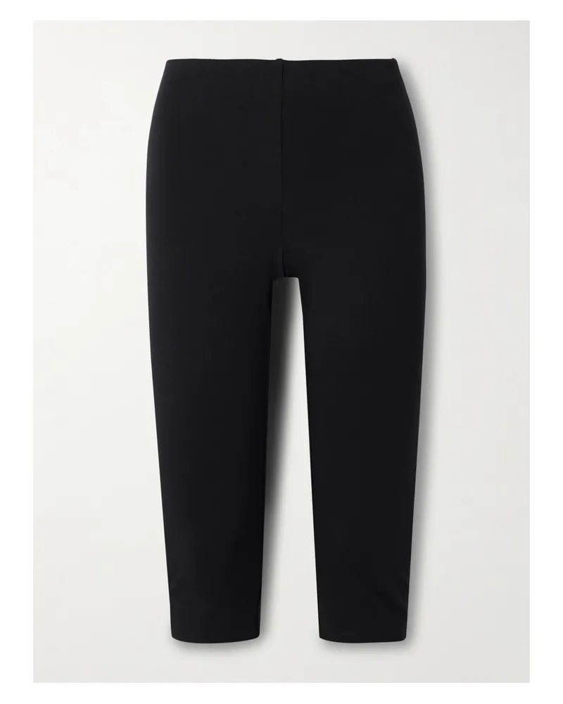 SKIMS Smooth Layers Capri – Obsidian – Caprihose - Schwarz Schwarz