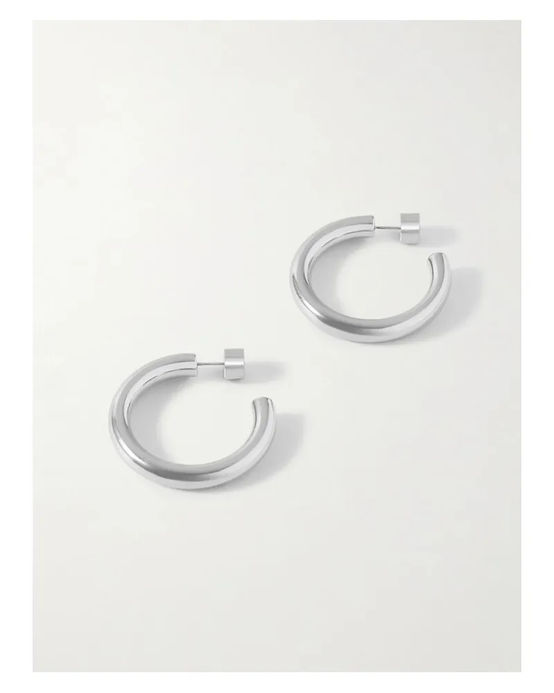 Jennifer Fisher Natasha Mini Versilberte Creolen Silber
