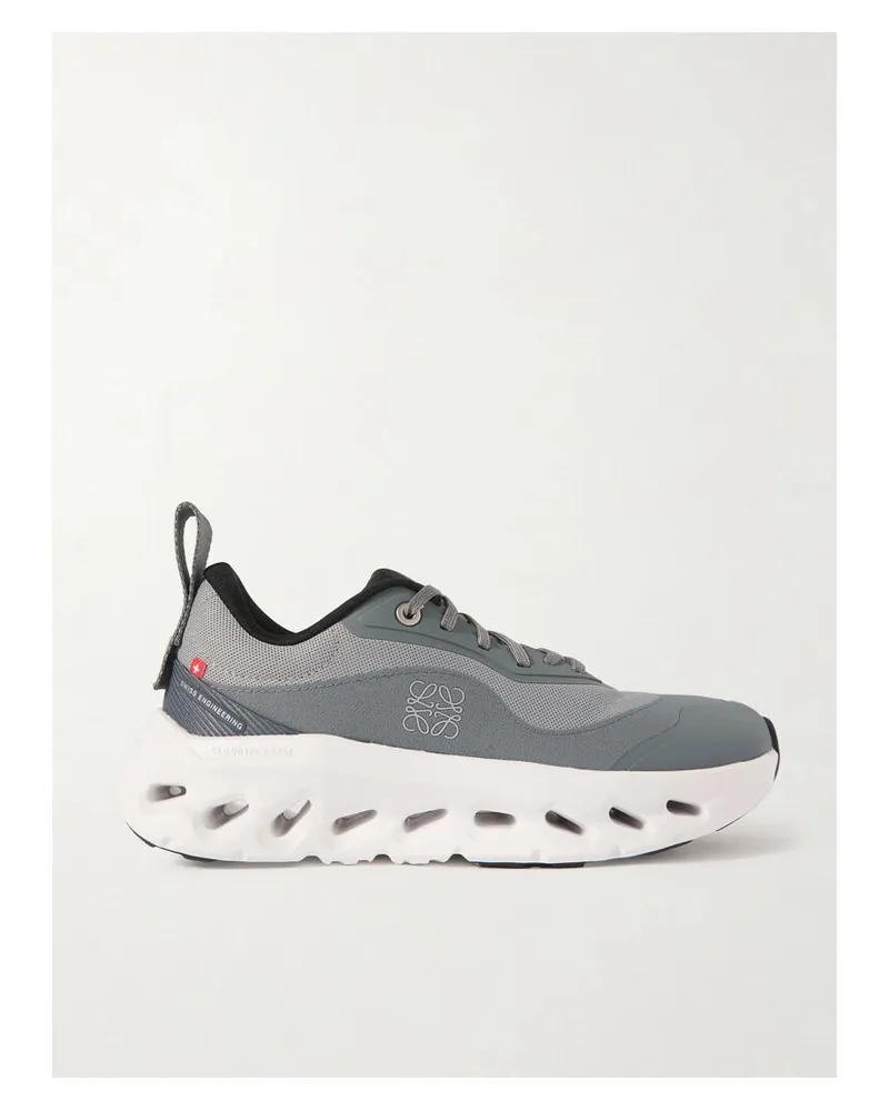 Loewe On Cloudtilt 2.0 Sneakers Aus Recyceltem Stretch-strick - Grau Grau