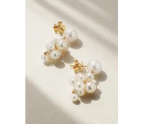 Botticelli Ohrringe aus 14 Karat  mit Perlen