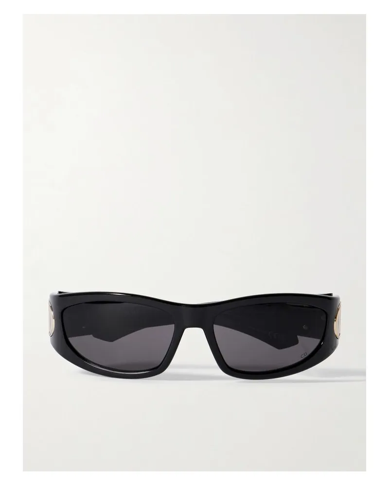 Dior Verydior S3i Sonnenbrille Mit D-rahmen Aus Azetat - Schwarz Schwarz
