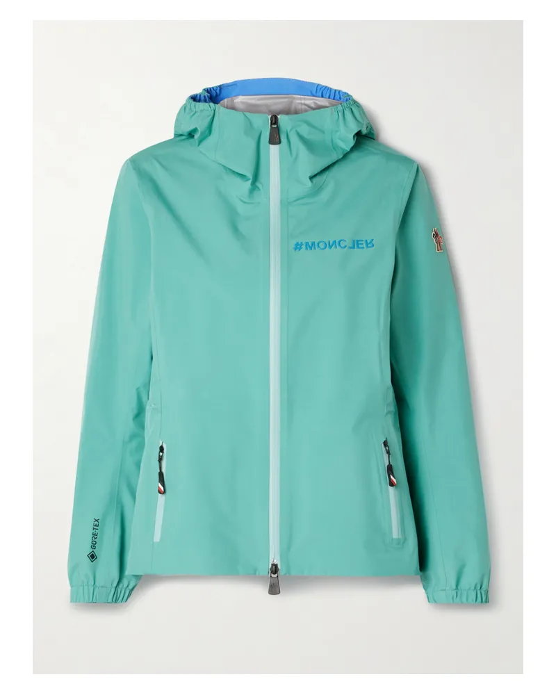 Moncler Valles Hooded Gore-tex Paclite® Jacket - Blue Blue