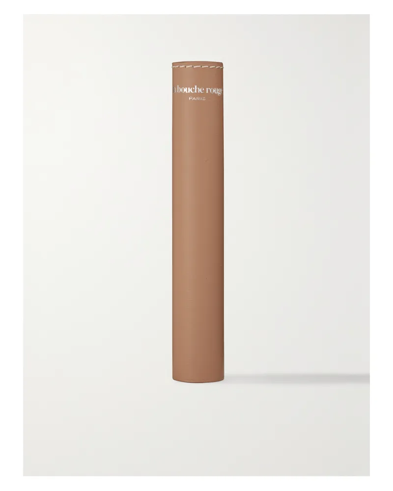 La Bouche Rouge Refillable Leather Mascara Sleeve - Brown Brown