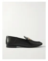 Ferragamo Louis Loafers aus Leder Schwarz