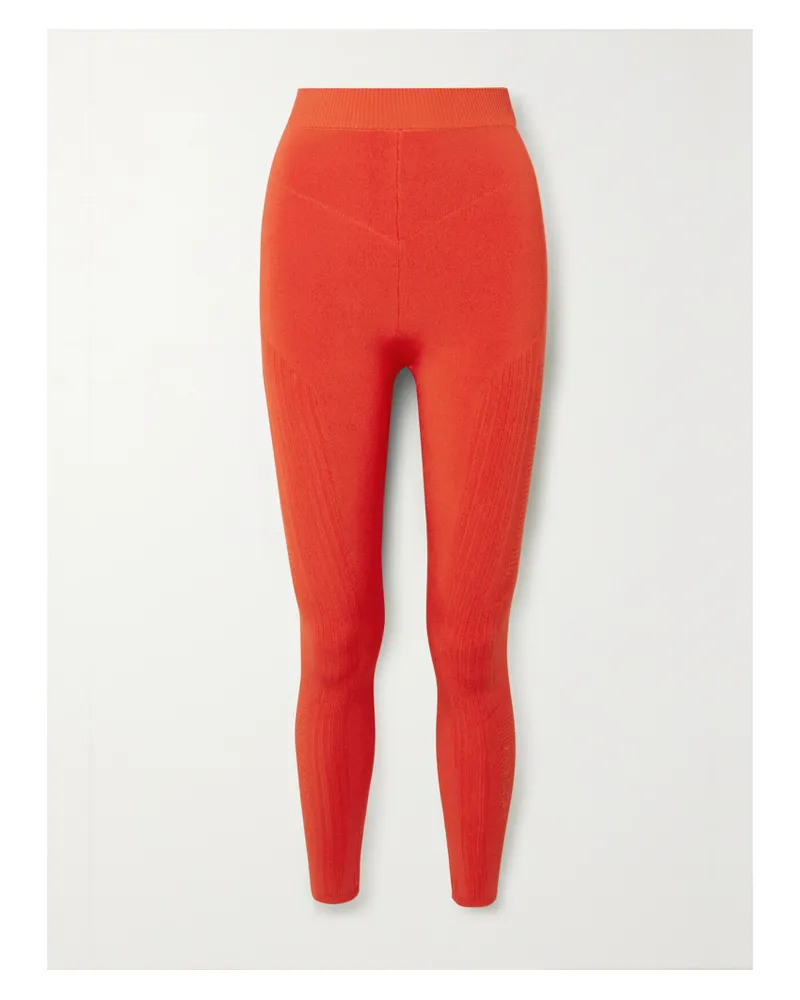 AZ FACTORY Mybody Leggings Aus Stretch-strick - Orange Orange