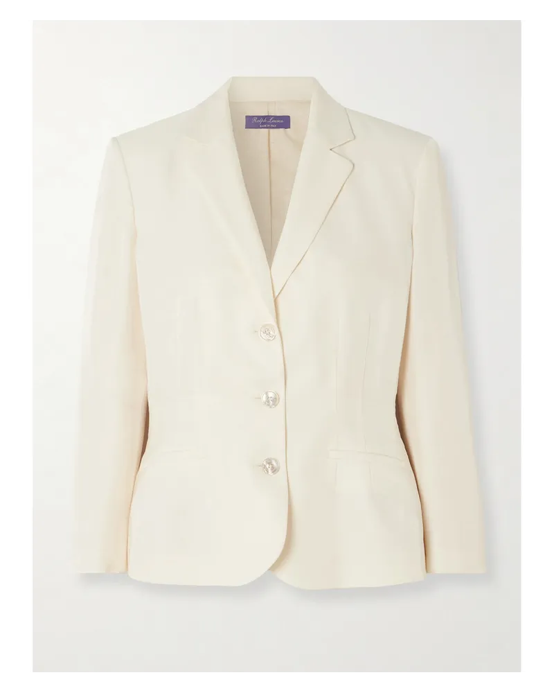 Ralph Lauren Elitsa Blazer aus Twill Neutral