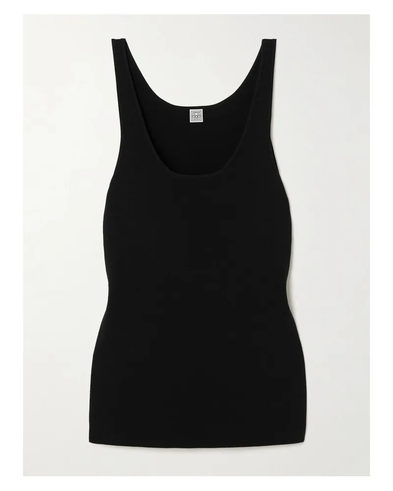 Totême Oberteil Aus Strick - Schwarz Schwarz