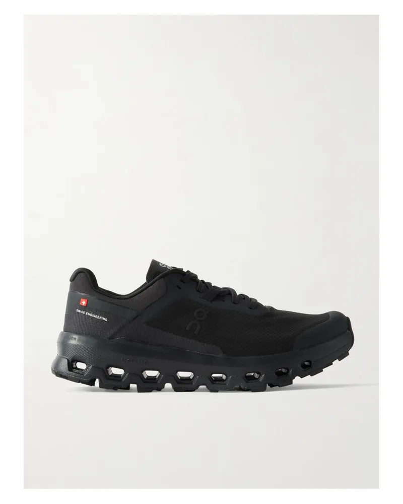 ON Cloudvista 2 Sneakers Aus Ripstop Und Mesh Mit Gummibesätzen - Schwarz Schwarz