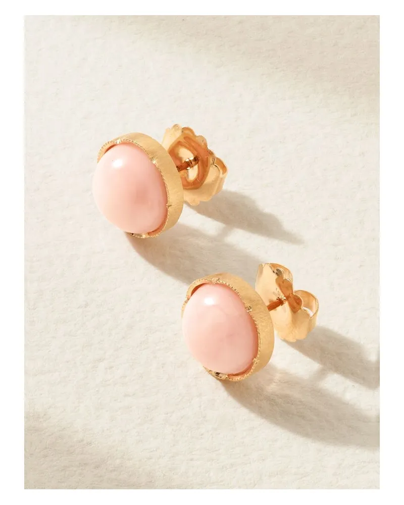 Irene Neuwirth Ohrringe Aus 18 Karat Roségold Mit Opalen - Pink Pink