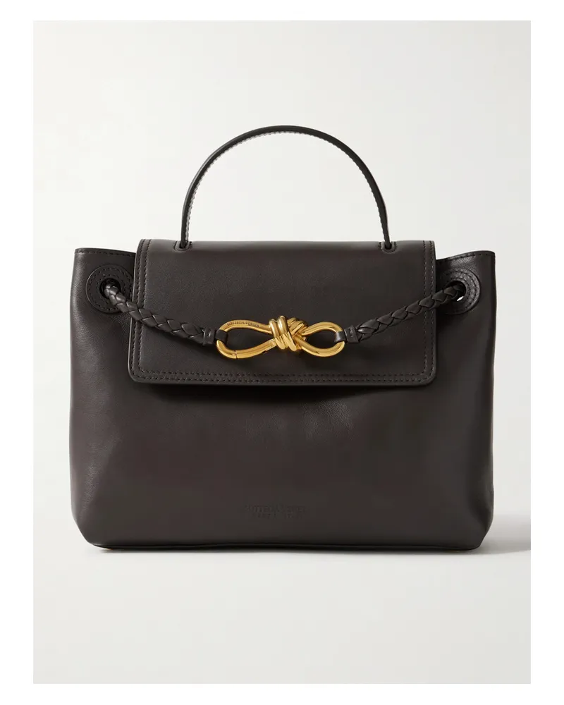 Bottega Veneta Ciao Ciao Small Leather Tote - Brown Brown