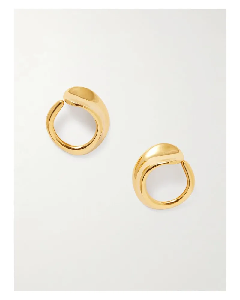 AGMES Marta Ohrringe Aus Gold-vermeil Gold