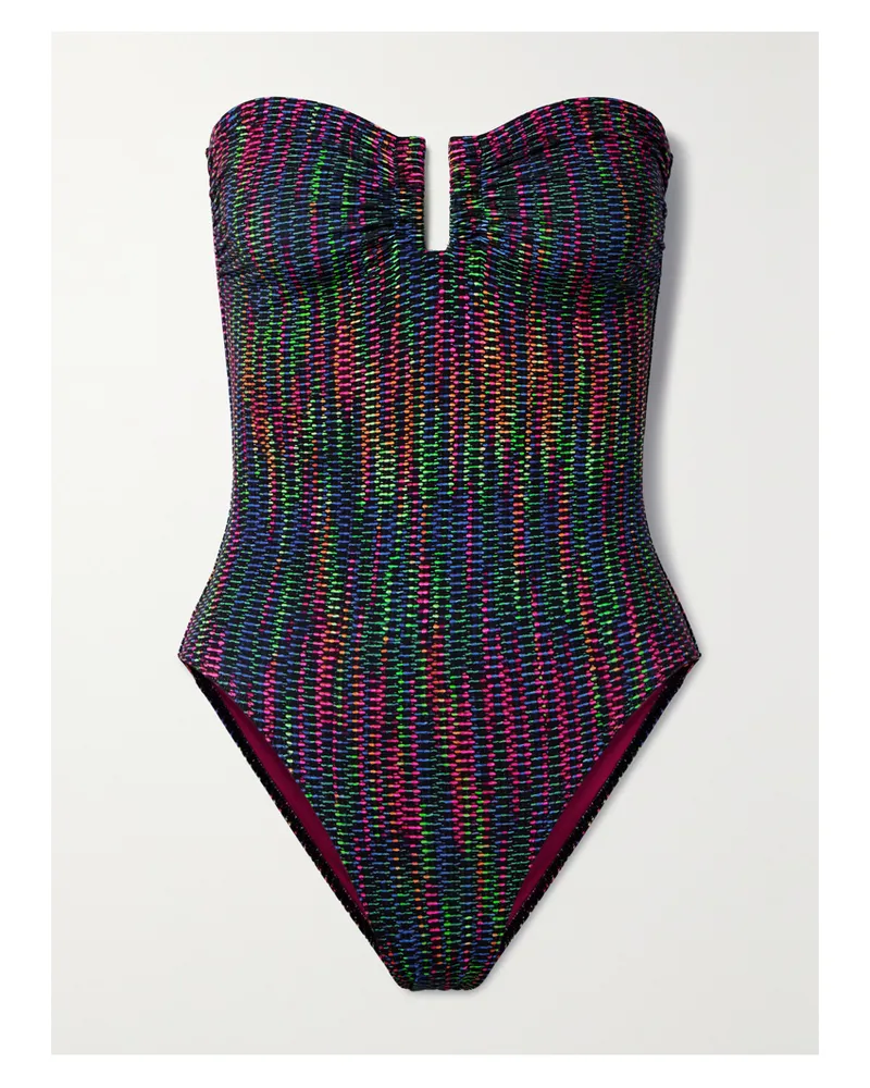 Eres Halo Trägerloser, Bedruckter Badeanzug - Mehrfarbig Mehrfarbig