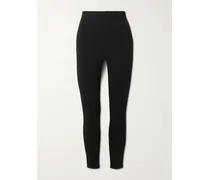 High Waisted Legging – Obsidian – Hoch Sitzende Leggings - Schwarz