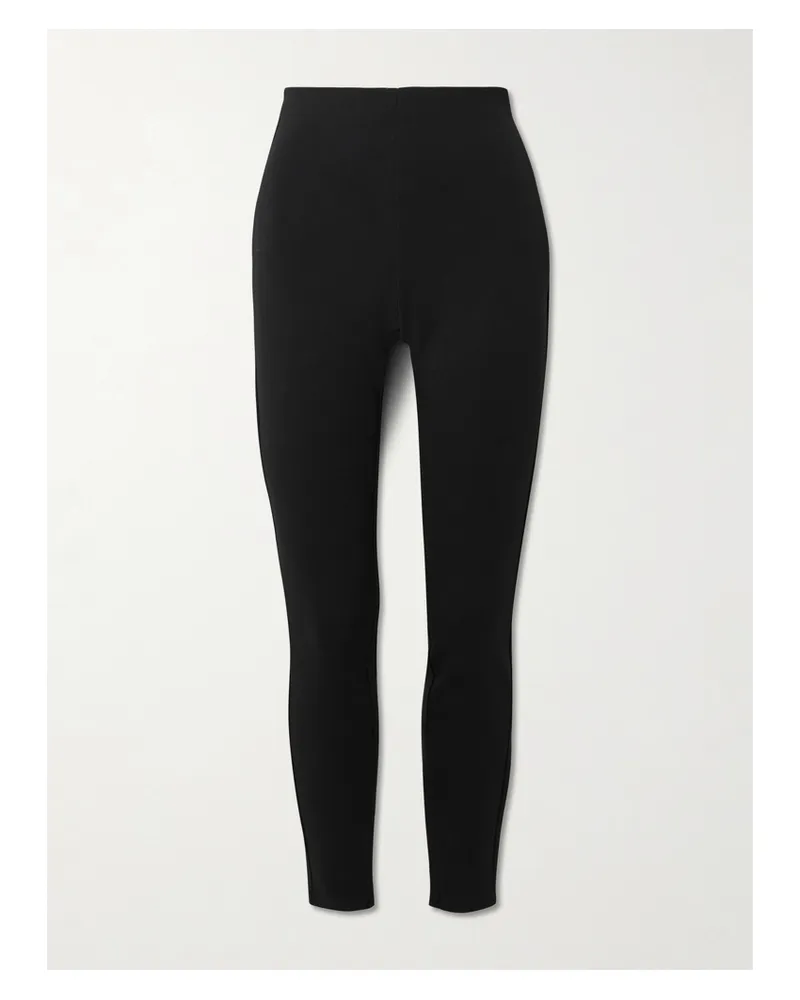 SKIMS High Waisted Legging – Obsidian – Hoch Sitzende Leggings - Schwarz Schwarz