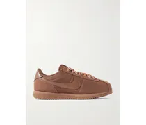 Cortez Sneakers Aus Leder, Veloursleder Und Canvas - Braun