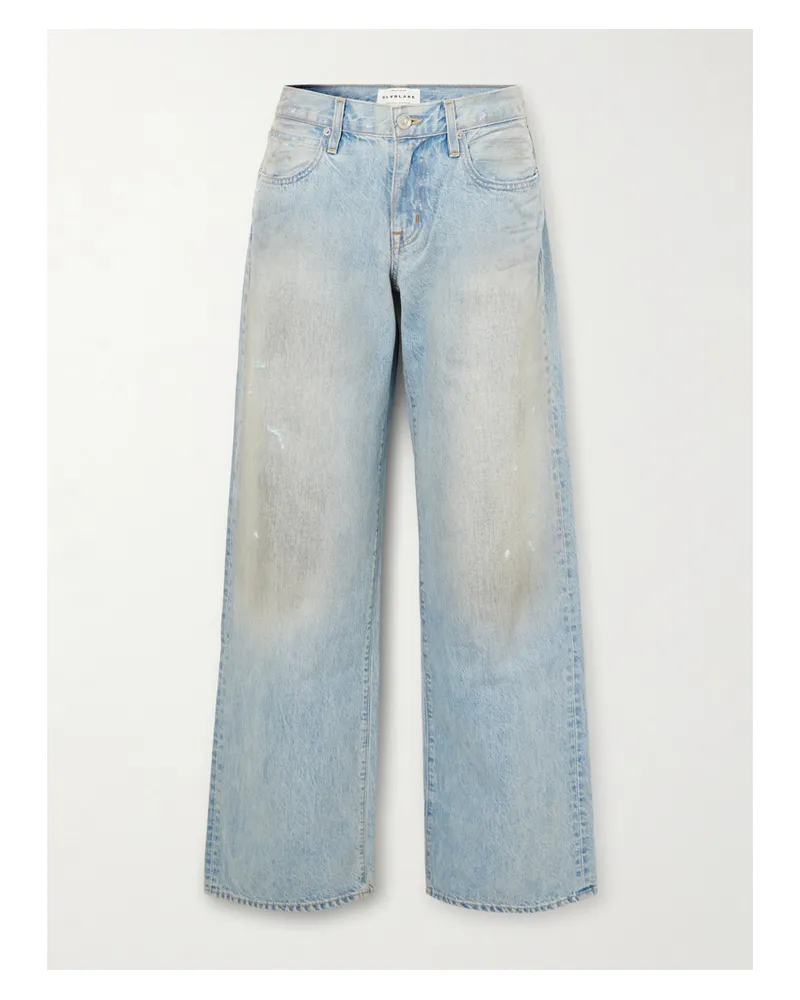 SLVRLAKE Mica High-rise Wide-leg Jeans - Blue Blue