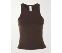 Align™ Waist-length Racerback-tanktop Aus Nulu™-material - Braun
